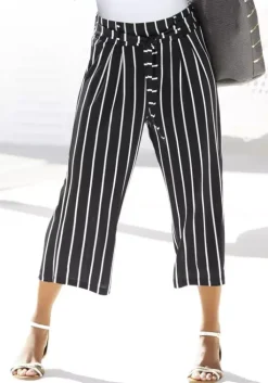 LASCANA Culotte Schwarz-Weis-Gestreift