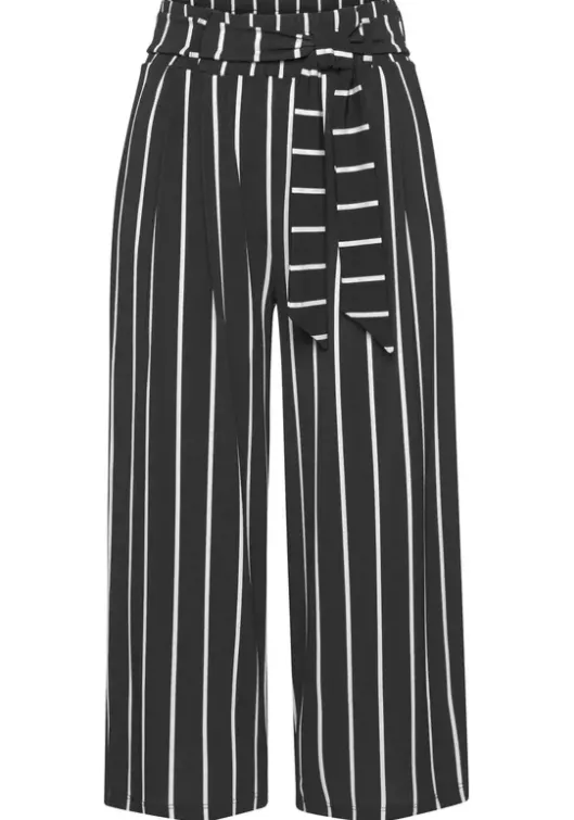 LASCANA Culotte Schwarz-Weis-Gestreift