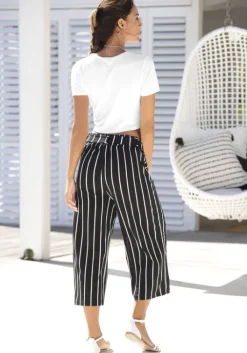 LASCANA Culotte Schwarz-Weis-Gestreift