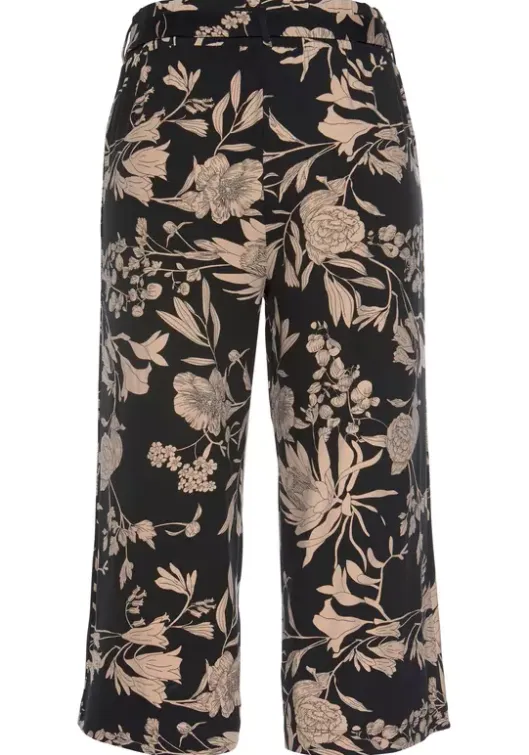 Discount LASCANA Culotte Schwarz-Taupe-Bedruckt
