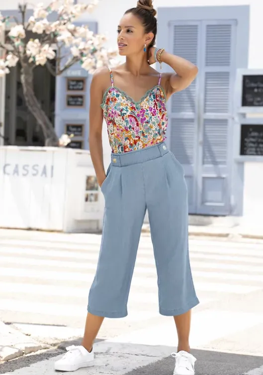 Sale LASCANA Culotte Light-Blue-Washed