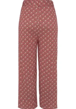 Outlet Vivance Culotte Beige-Rot Bedruckt