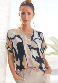 Druckbluse Blusen