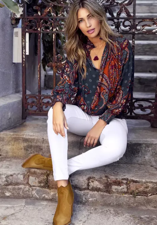 New Druckbluse Blusen