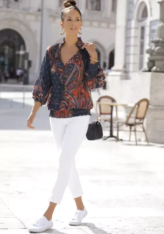 New Druckbluse Blusen