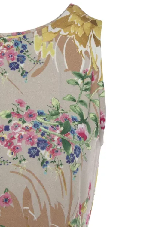 Hot LASCANA Druckkleid Sand-Gelb Bedruckt