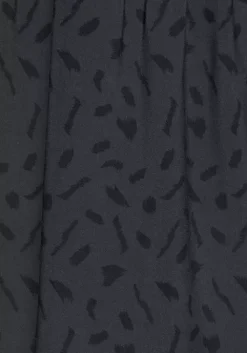 Outlet LASCANA Druckkleid Anthrazit-Schwarz-Bedruckt