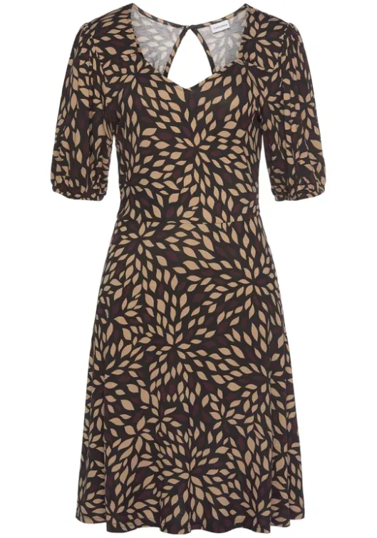 Sale Druckkleid Kurze Kleider