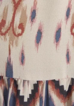 Clearance Buffalo Druckkleid Creme-Bedruckt