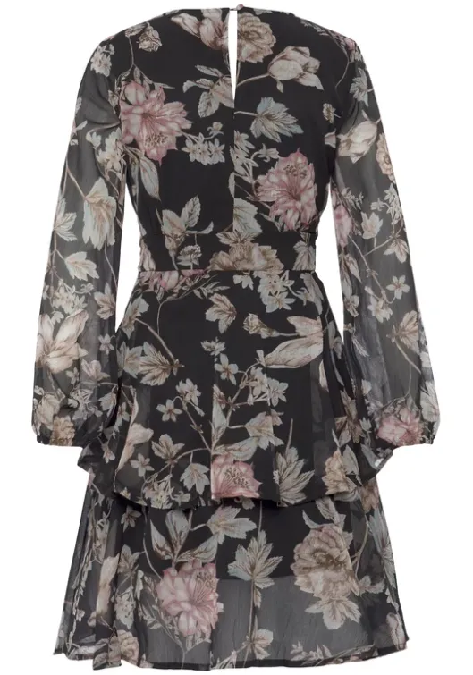 Clearance Druckkleid Kurze Kleider