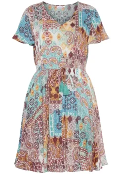 Best LASCANA Druckkleid Bunt Bedruckt