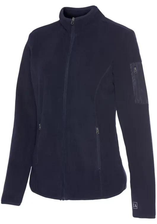 Hot LASCANA Fleecejacke Dunkelblau