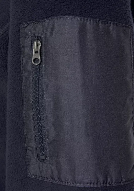 Hot LASCANA Fleecejacke Dunkelblau