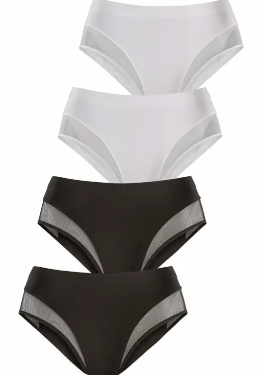 Outlet petite fleur Formslip Schwarz, Weis