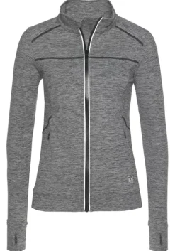 Clearance LASCANA ACTIVE Funktionsjacke Anthrazit-Meliert
