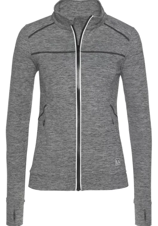 Clearance LASCANA ACTIVE Funktionsjacke Anthrazit-Meliert
