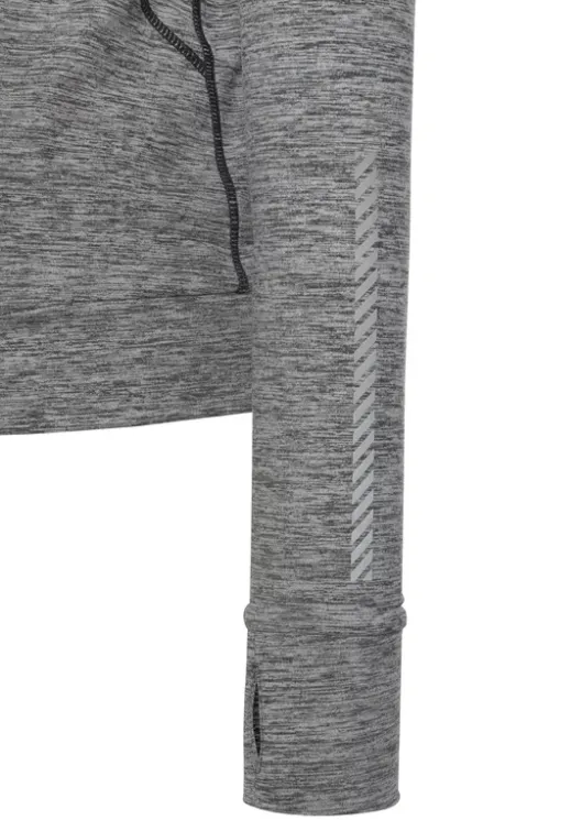 Clearance LASCANA ACTIVE Funktionsjacke Anthrazit-Meliert