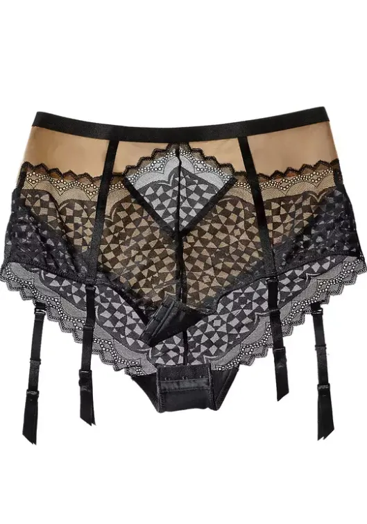 Sale petite fleur gold High-Waist-Slip Schwarz