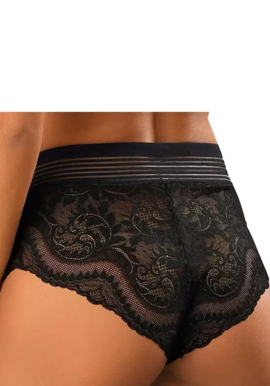Clearance petite fleur gold High-Waist-Slip Schwarz