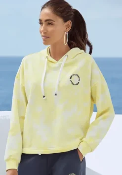 Outlet Bench. Hoodie Gelb-Weis