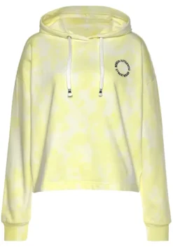 Outlet Bench. Hoodie Gelb-Weis