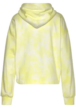 Outlet Bench. Hoodie Gelb-Weis