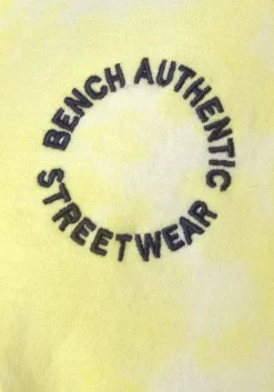 Outlet Bench. Hoodie Gelb-Weis
