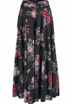 Clearance LASCANA Hosenrock Schwarz-Bedruckt