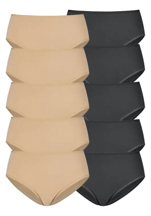 Discount petite fleur Huftslip Beige, Schwarz