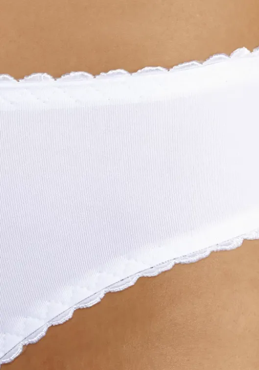 Hot petite fleur Jazz-Pants Slips Weis