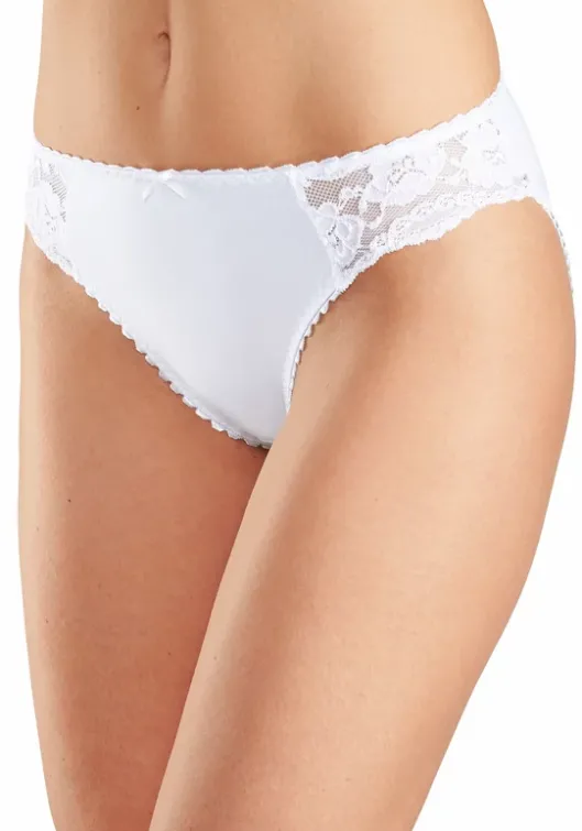 Online petite fleur Jazz-Pants Slips Rot, Schwarz, Weis