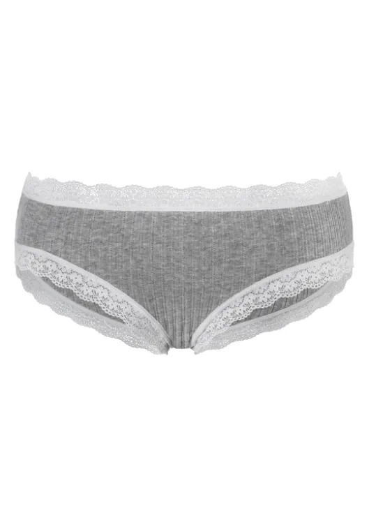 Outlet LASCANA Jazz-Pants Slips Grau-Meliert, Creme