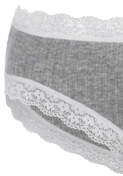 Outlet LASCANA Jazz-Pants Slips Grau-Meliert, Creme