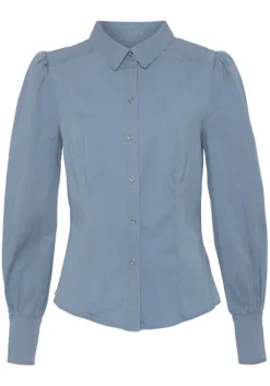 Outlet Vivance Jeansbluse Blue-Washed
