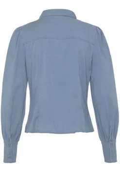 Outlet Vivance Jeansbluse Blue-Washed