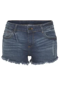 Discount Buffalo Jeanshotpants Blue-Washed