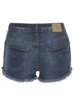 Discount Buffalo Jeanshotpants Blue-Washed