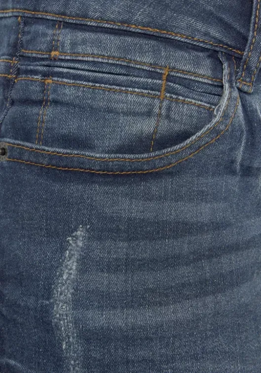 Discount Buffalo Jeanshotpants Blue-Washed