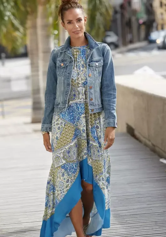 LASCANA Jeansjacke Blue-Denim