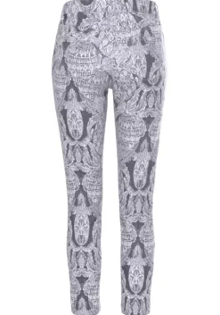 Online LASCANA 7/8-Jeggings Offwhite-Anthrazit Bedruckt