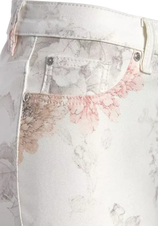 Discount LASCANA 7/8-Jeggings Weis-Bedruckt