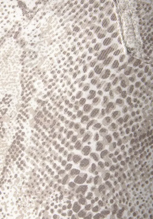 Hot LASCANA 7/8-Jeggings Braun-Bedruckt