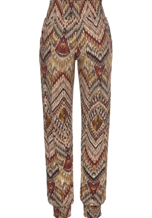 Sale LASCANA Jerseyhose Braun-Bedruckt