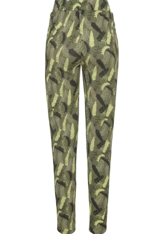 s.Oliver Jerseyhose Khaki Bedruckt