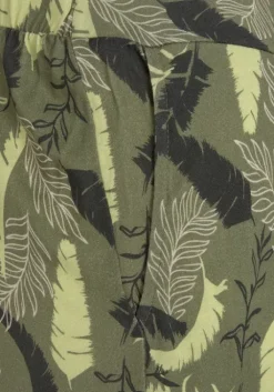 s.Oliver Jerseyhose Khaki Bedruckt