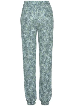 Outlet Vivance Jerseyhose Grun-Bedruckt