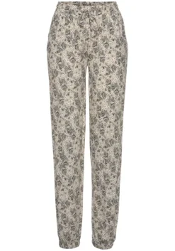 Vivance Jerseyhose Beige-Bedruckt