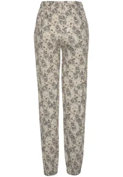 Vivance Jerseyhose Beige-Bedruckt