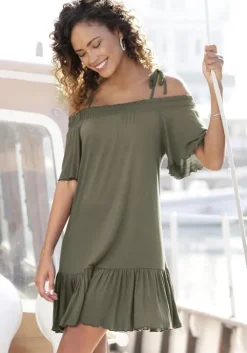 Sale LASCANA Jerseykleid Khaki