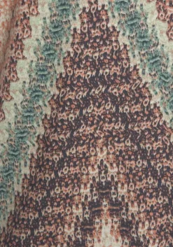 Sale LASCANA Jerseykleid Grun-Rostorange-Aubergine-Bedruckt
